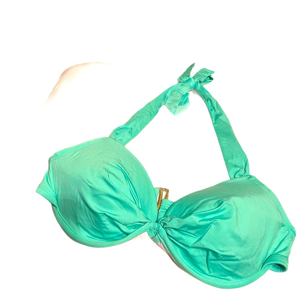 Target Halter Mint Bikini Top